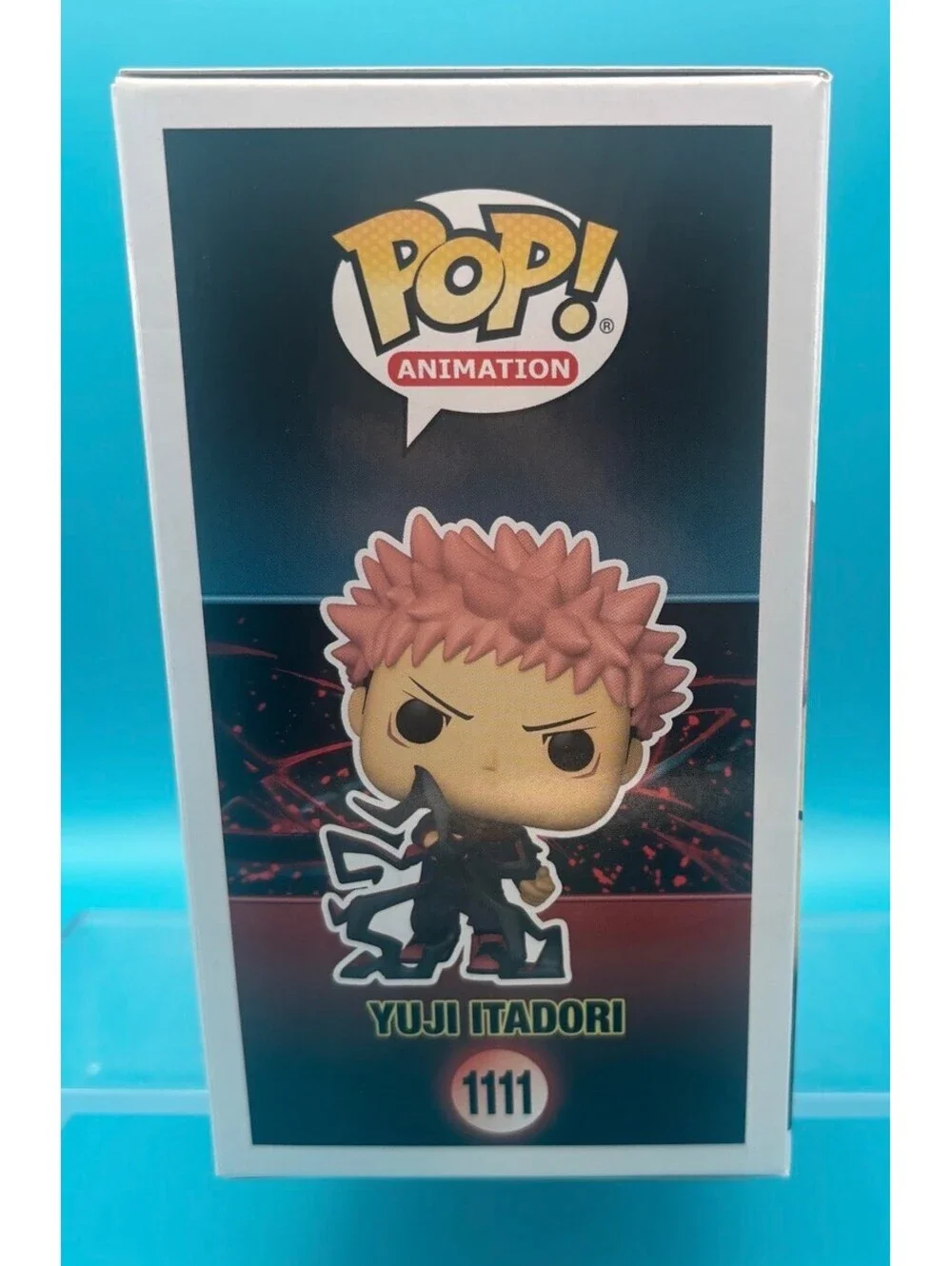 Adam McArthur signed Yuji Itadori JJK Funko pop 1111 with MAS COA